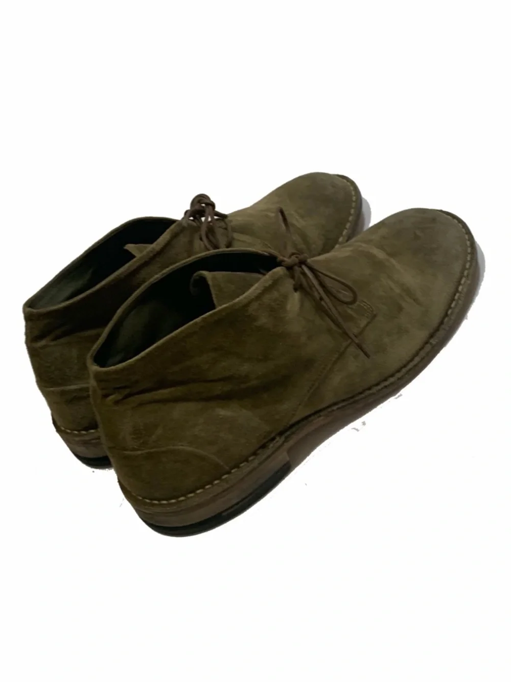 Ernesto dolani Men's Suede Chukka Boots - Lace-Up Desert Style